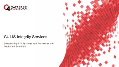 C4 LIS Integrity Services presentation cover image